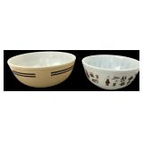 Pyrex 403 & 404 Mixing Bowls