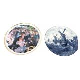 Limoges Renoir & Delft Blauw Decorative Plates