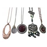 SAQ & Assorted Costume Statement Necklaces