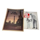 1967 Detroit Riot Newspaper & Bob Hope Program