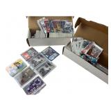 Large Lot Football Cards w/ Autos & Relics