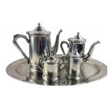 Vollrath 18-8 Stainless Steel Tea & Coffee Set