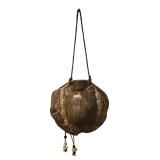 Studio Pottery Wall Hanging Vessel Signed J.R.