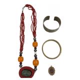 Sarah Coventry Pendant & Mixed Jewelry Lot