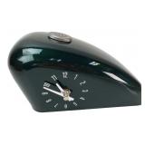 Harley-Davidson Green Gas Tank Desk Clock