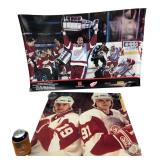 Yzerman Fedorov & Red Wings Posters