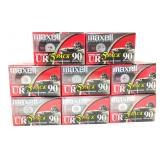 Maxell UR 90 Blank Audio Cassettes Lot of 20
