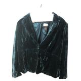 Dark Green Velvet Blazer Size 20
