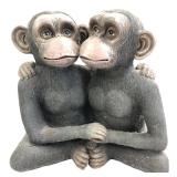 Day Spring International Hugging Chimps Statue