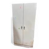 Locking Metal Storage Cabinet 72.25" H