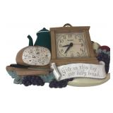 Burwood New Haven Daily Bread Wall Clock