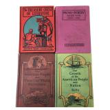 1930s Vintage School Textbooks Lot of 4