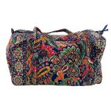 Vera Bradley Quilted Large Duffel Bag Paisley