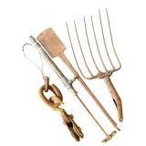 Antique Farm & Industrial Tool Lot