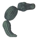 3-Piece Submerged Alligator Garden Decor