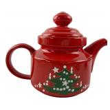 Waechtersbach Red Christmas Tree Teapot