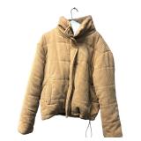 Bagatelle Collection Tan Corduroy Puffer Jacket