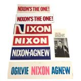Richard Nixon 1968 Campaign Memorabilia Lot