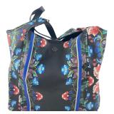 Nanette Lepore Black Floral Tote Bag