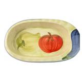 JRM Ceramica Italy Hand-Painted 15" Platter