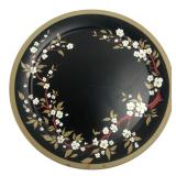 MCM Hand Painted Japanese Style Tray