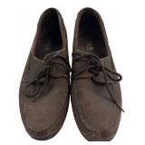 Topaz Brown Suede Boat Shoes