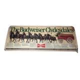 Budweiser Clydesdales Eight-Horse Hitch Poster