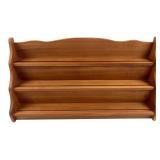 Wooden 3-Tier Spice Rack Display Shelf
