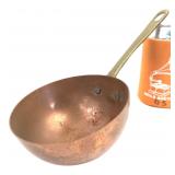 Copper Melting Pan with Brass Handle