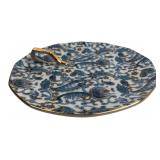 Lenox Hand Painted Paisley Nappy Dish