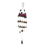 Monsiter Red Cardinal Wind Chime 26"