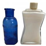 Emerson Bromo-Seltzer & White Glass Bottles
