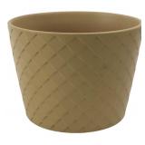Costa Farms Yellow Ceramic Planter Pot 6.5"