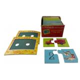 1964 Playskool Match-Ups 1 to 24 Puzzle Set