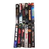 Mixed Lot of 12 Horror & Thriller VHS Tapes