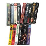 Mixed Lot of 15 VHS Movie Tapes