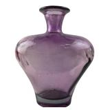 Amethyst Purple Art Glass Vase