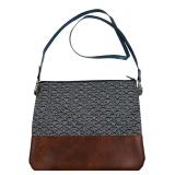 Divanitas Wave Pattern Crossbody Bag