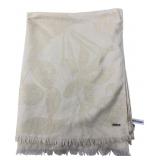 Calvin Klein Metallic Floral Scarf 74x27