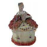 Fairyland China Porcelain Figurine Trinket Box