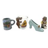 Mixed Lot of 4 Miniature Souvenir Figurines
