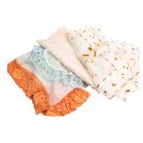 4 Sheer Embroidered Lace Table Runners