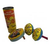 Vintage Van Dam Balloon Inflato-Pump & Tin Toys