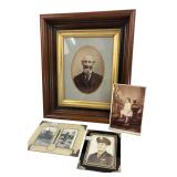 Mixed Lot Antique & Vintage Framed Photos