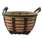 Longaberger 2007 Woven Basket with Liner