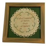 Lisa Johnson Framed Nana