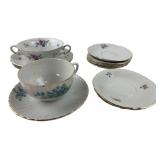 Mixed Lot of Porcelain Teacups and Saucers
