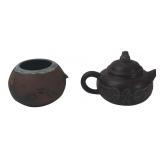 Bombay Miniature Decorative Teapot & Bowl