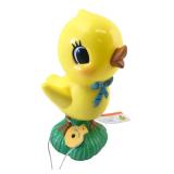 Spritz Animated Yellow Easter Chick Decor 10.5 H