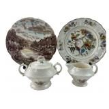 Spode, Johnson Bros & Grindley Ceramic Lot